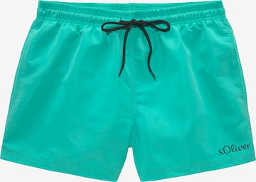 Shorts de bain s.Oliver en vert : devant