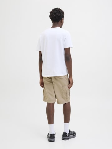 aprel Baggy Cargobukser i beige
