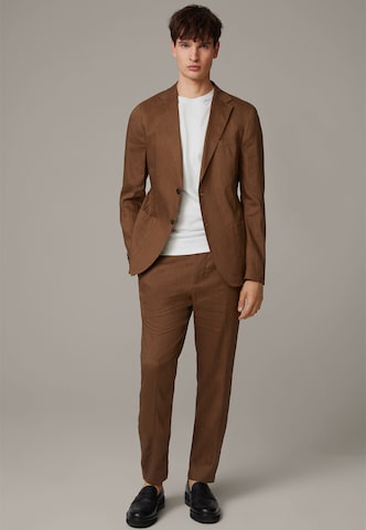 STRELLSON Slim fit Suit Jacket ' Acon ' in Brown