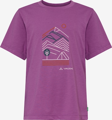 VAUDE Shirt 'Rokua' in Purple: front