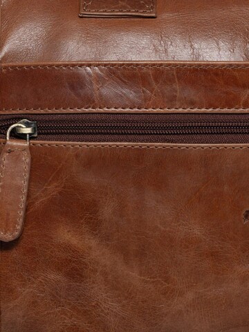 SID & VAIN Weekender 'große Leder Reisetasche BRISTOL'‌‌‌ in Braun