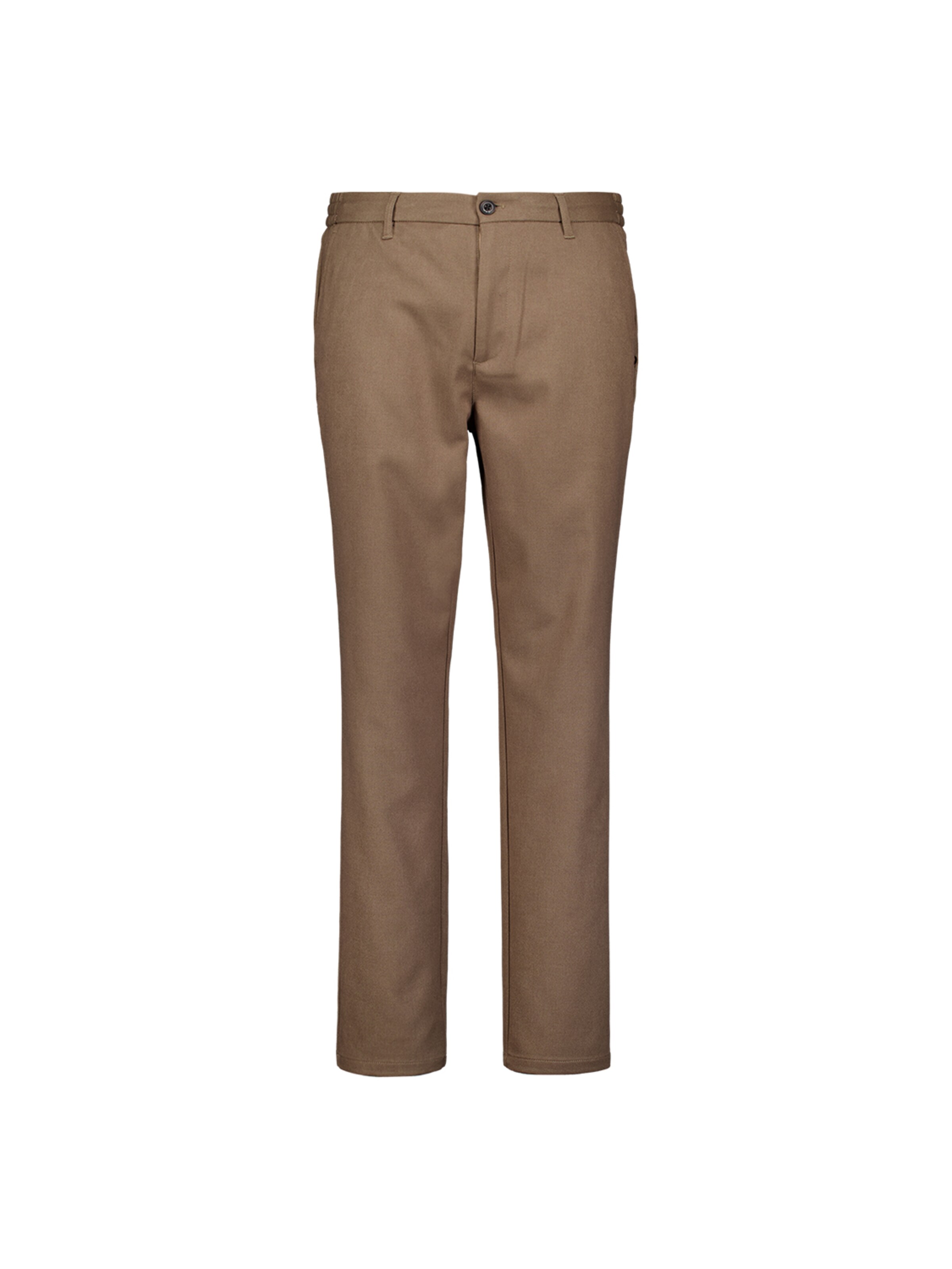 No Excess Chino trousers in Brown: front