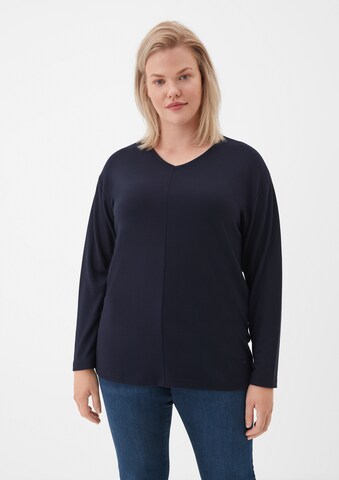 TRIANGLE Shirt in Blau: predná strana