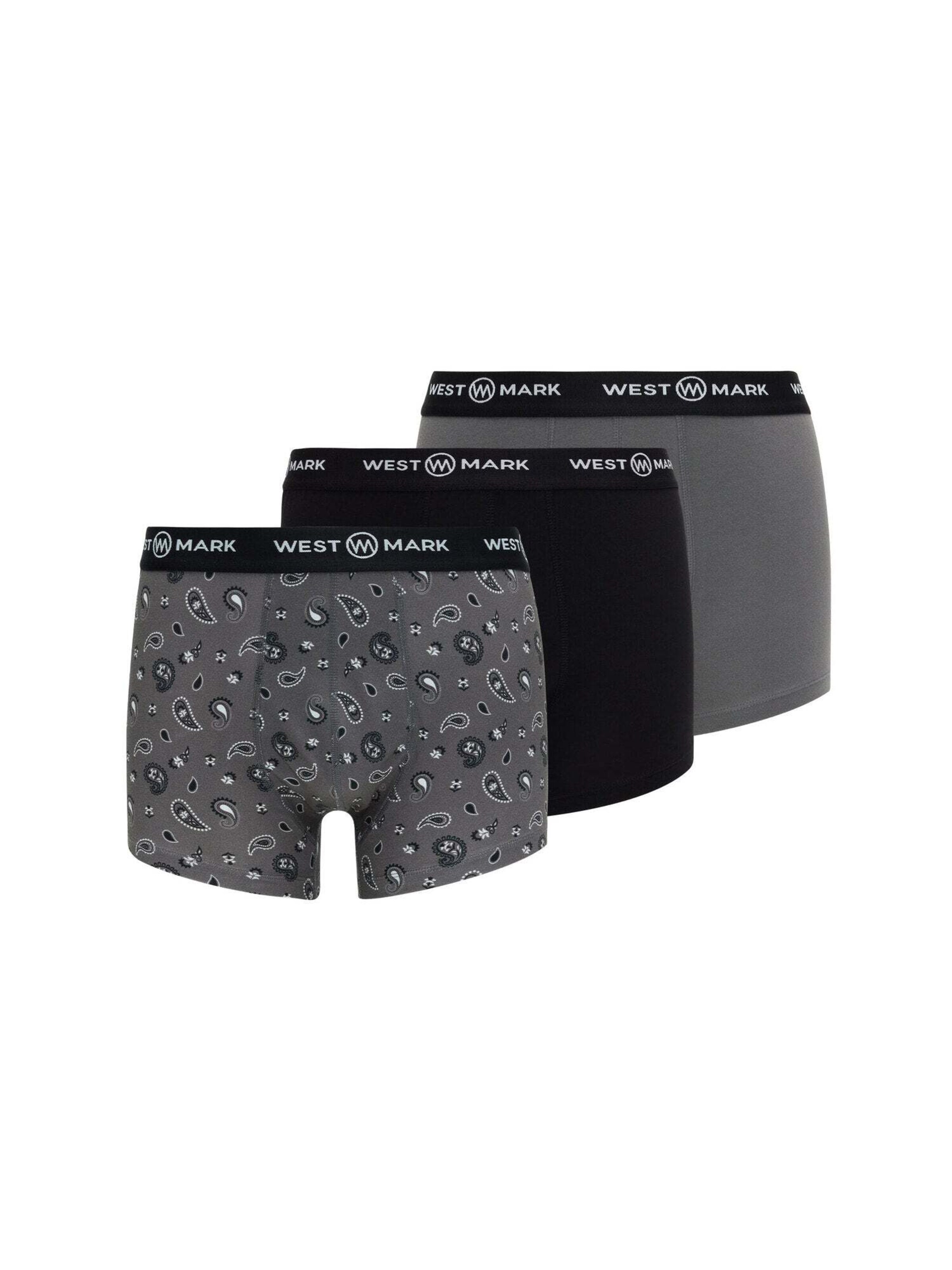Boxers 'Oscar' WESTMARK LONDON en gris : devant