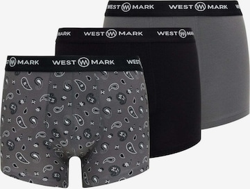 WESTMARK LONDON Boxershorts 'Oscar' in Grijs: voorkant