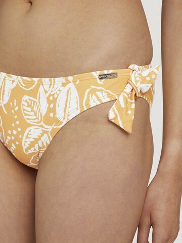 TOM TAILOR Bikinihose 'Okelani' in Gelb