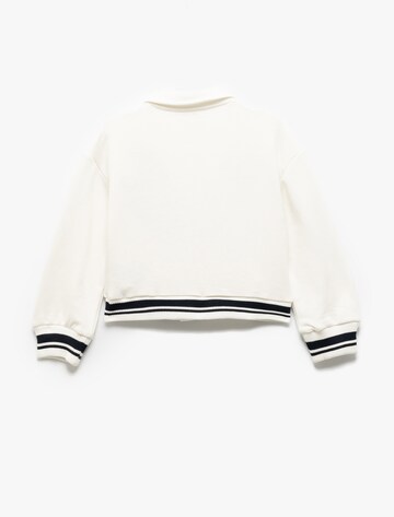 Koton Sweatjacke in Weiß