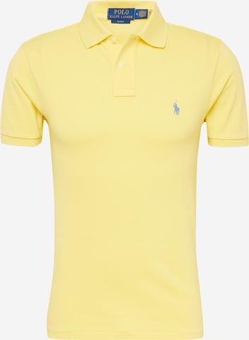 Coupe regular T-Shirt Polo Ralph Lauren en jaune : devant