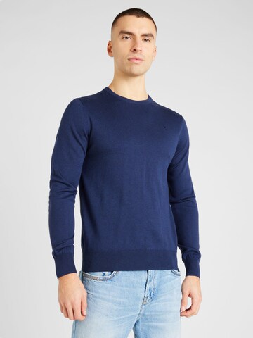 Hackett London Sweater in Blue: front