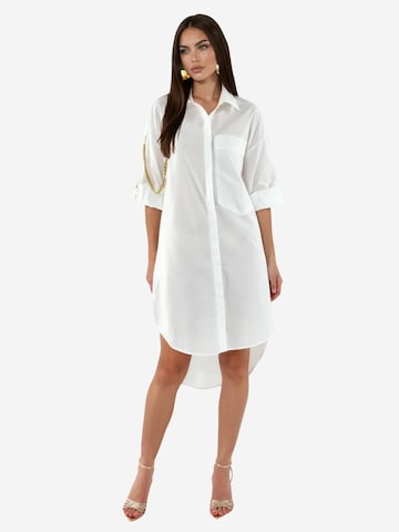MSN Collection Kleit 'Mini', värv valge