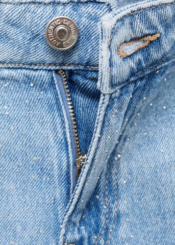MANGO TEEN Regular Jeans 'Strasstc' in Blue