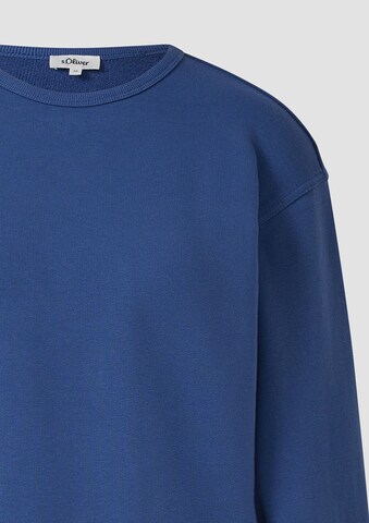 Sweat-shirt s.Oliver en bleu