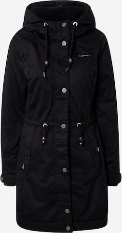Ragwear Between-Seasons Parka 'AURORIE' in Black: front