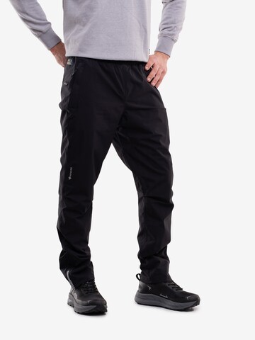 Regular Pantalon outdoor 'Pekola' Rukka en noir : devant