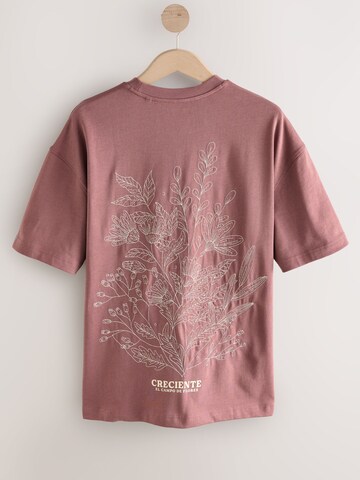 Next T-shirt i rosa