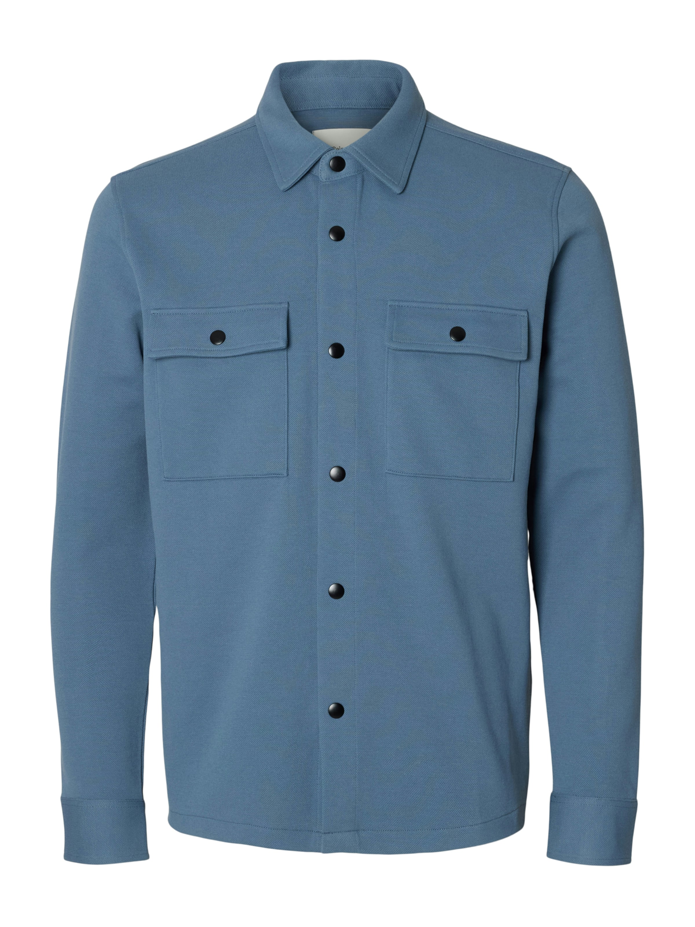 mėlyna SELECTED Demisezoninė striukė 'SLHJACKIE': priekis