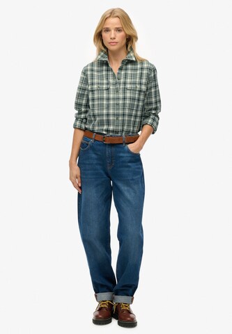 Chemisier Superdry en vert