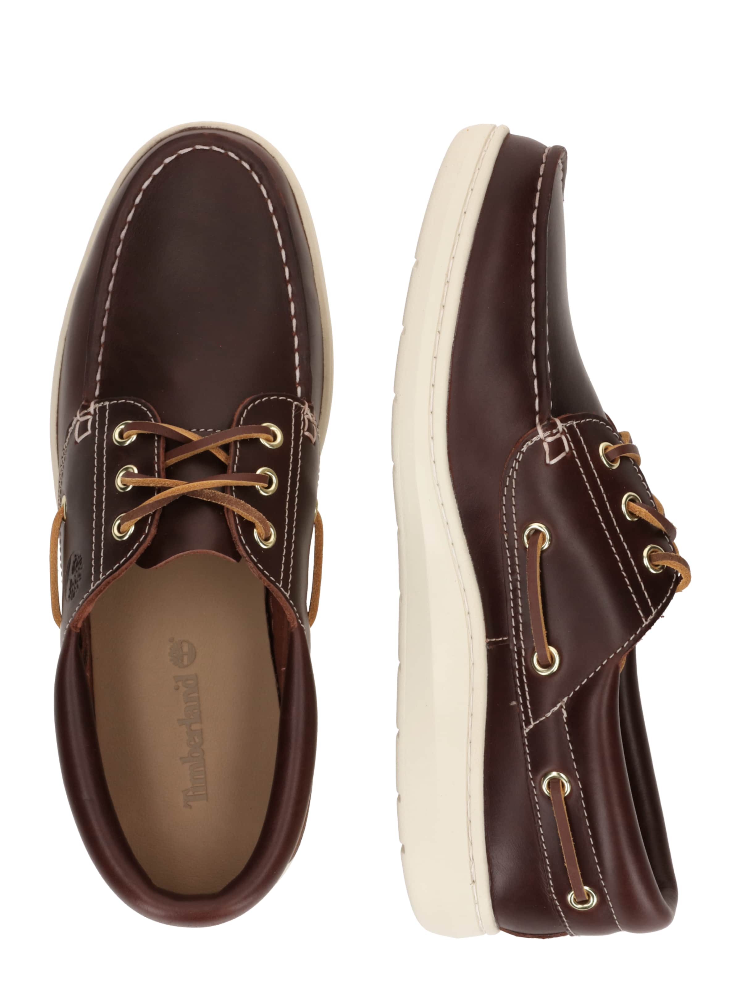 TIMBERLAND Mokassin in Rot