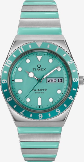 TIMEX Analog Watch ' Q Timex ' in One size in Cyan blue / Silver, Item view
