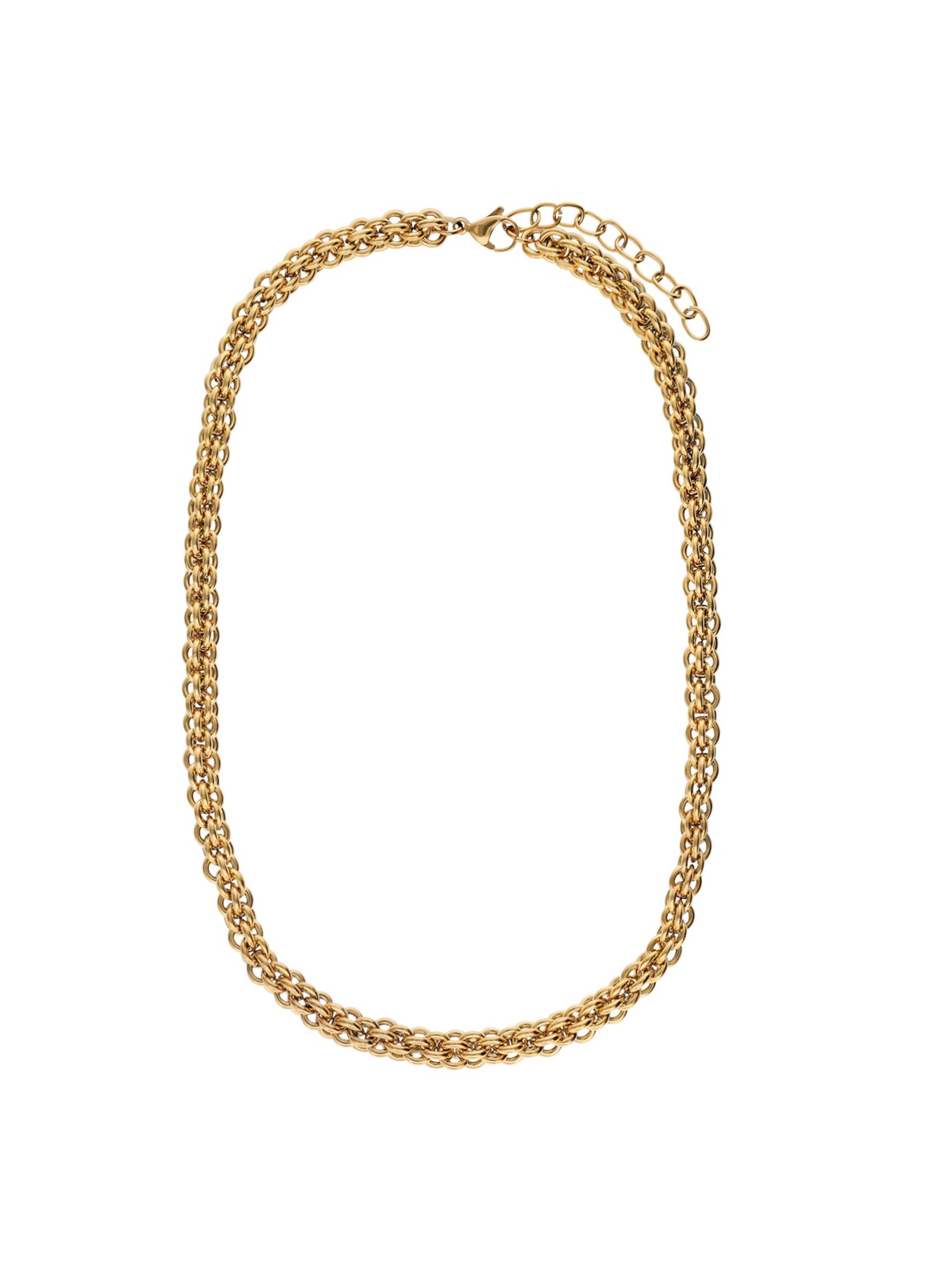 Lucardi Necklace in Gold: front
