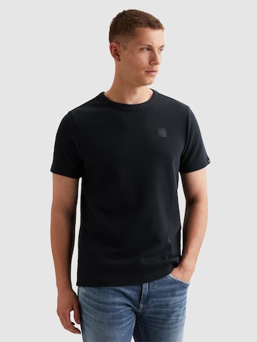 PME Legend Shirt 'PME LEGEND - T-shirt in interlock jersey'‌‌‌‌‌‌‌ in Blau: Vorderseite
