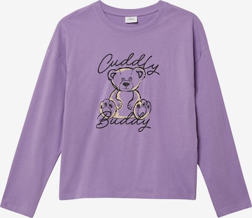 s.Oliver Shirt in Purple: front