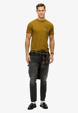 Superdry Shirt 'Copper' in Yellow