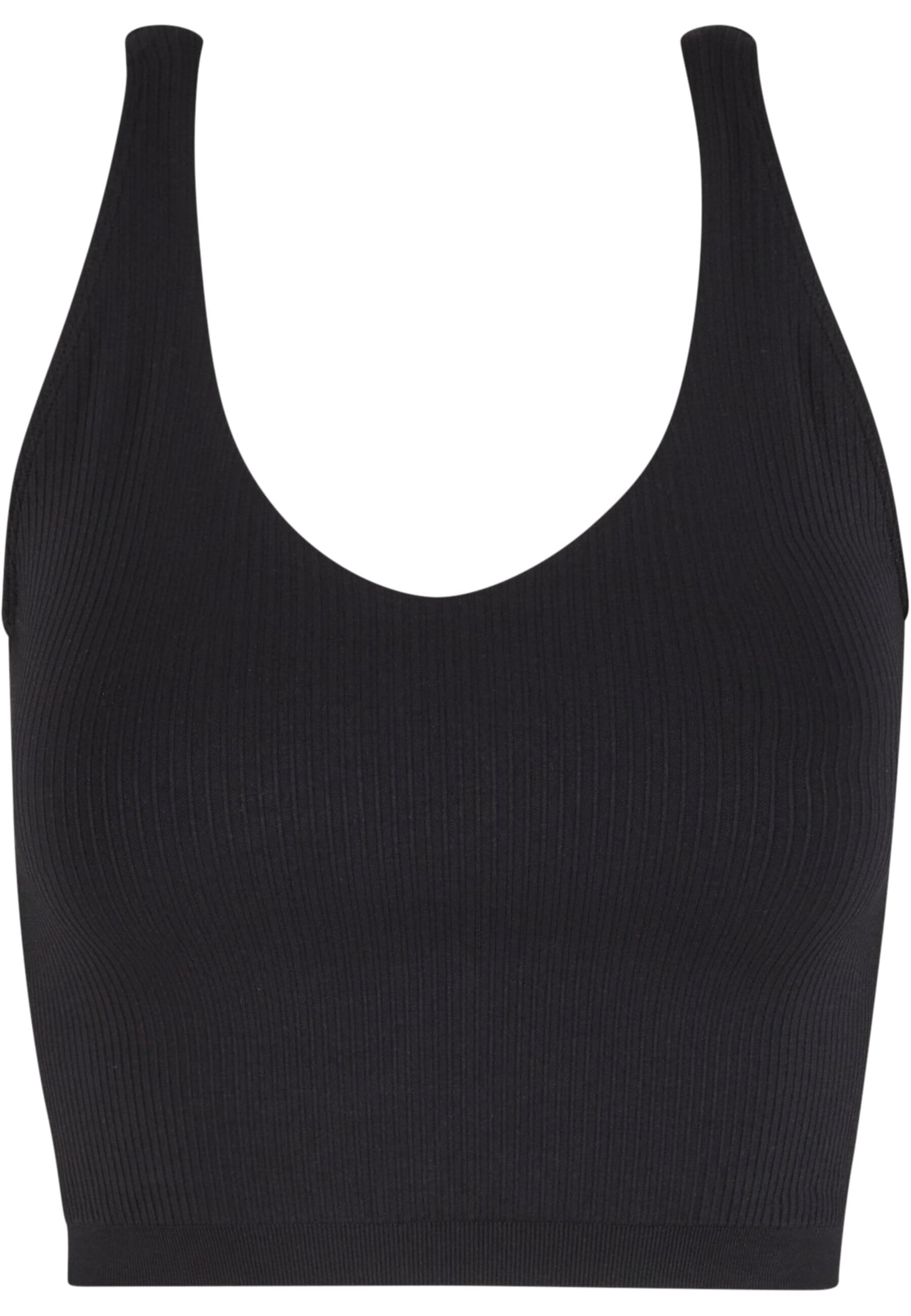 Top sportivo di Aim'n in nero: frontale