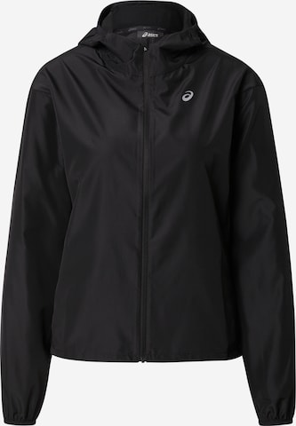 Veste de sport ASICS en noir : devant