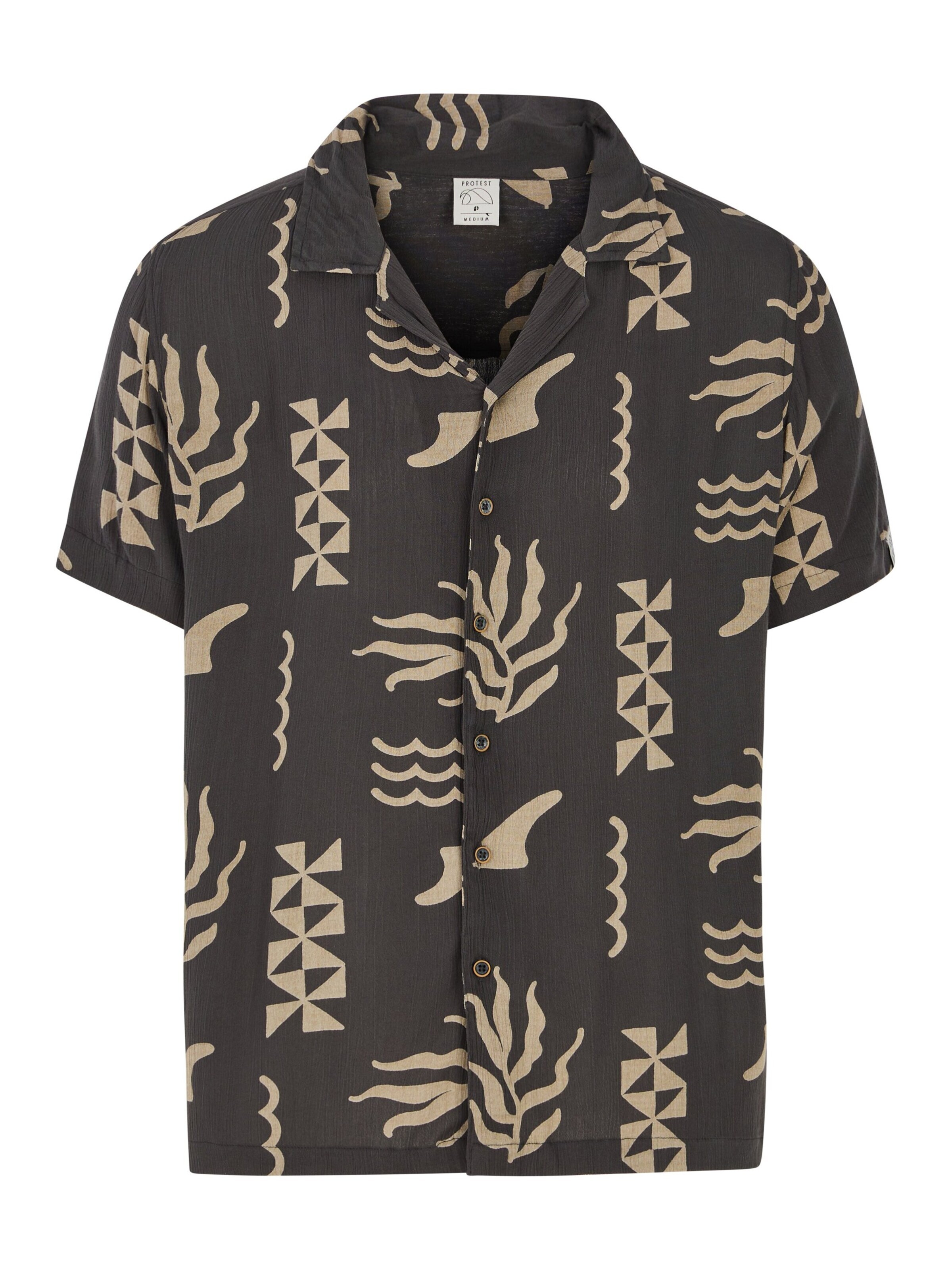 PROTEST Shirt 'PRTBucco'‌‌‌‌ in Beige: Vorderseite