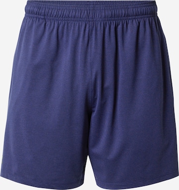 regular Pantaloni sportivi di UNDER ARMOUR in blu: frontale