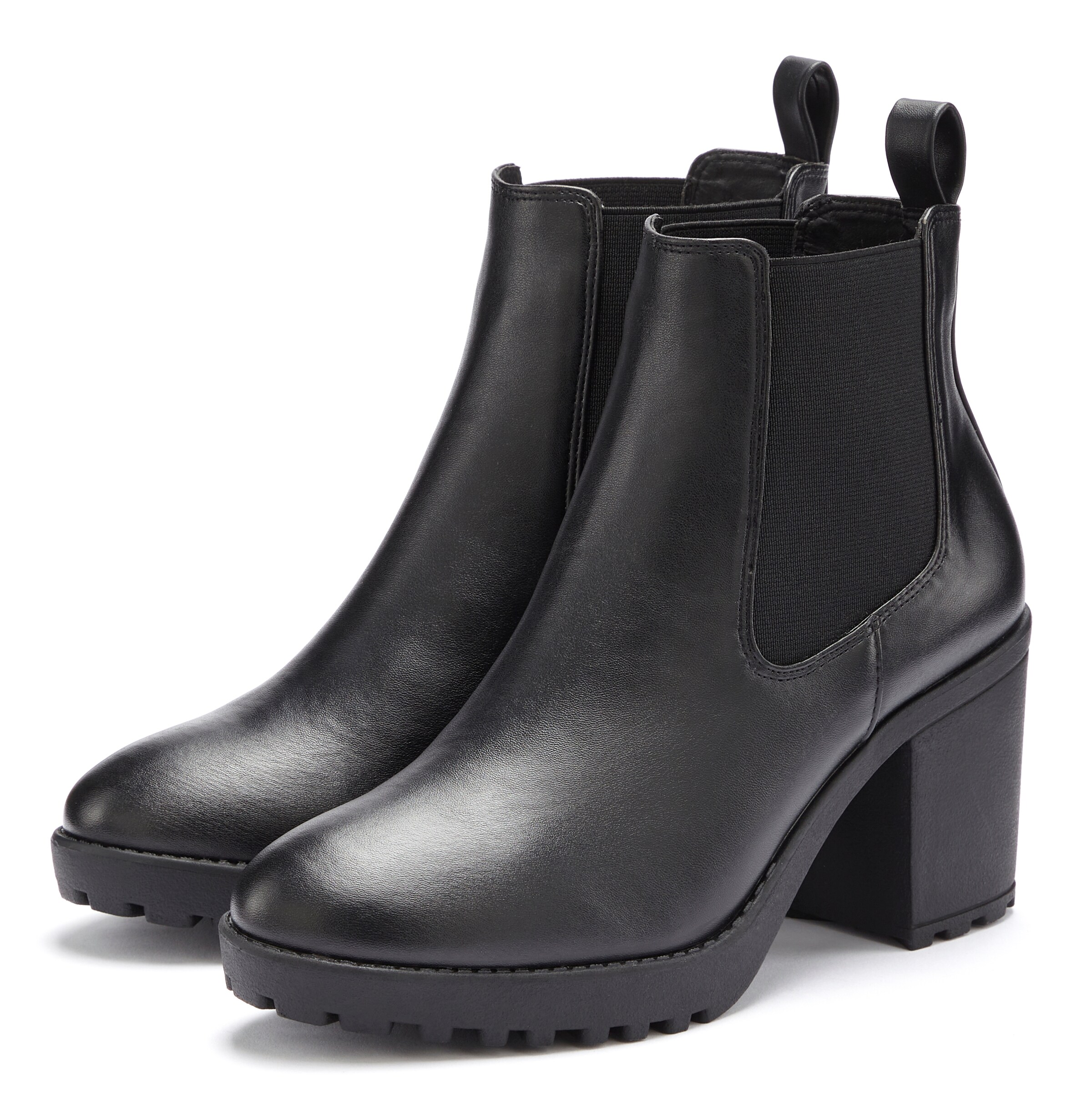 LASCANA Chelsea boots in Zwart