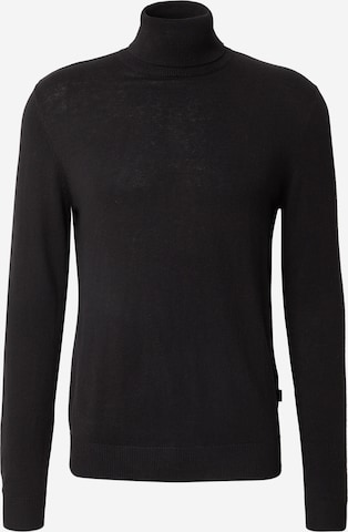 JACK & JONES Sweater 'JJEmil' in Black: front