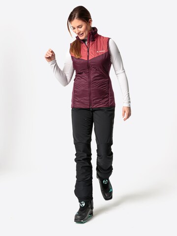 VAUDE Sports vest 'Sesvenna IV' in Red
