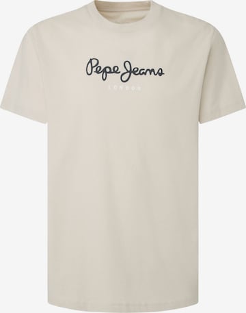 Pepe Jeans Shirt 'EGGO' in Beige: predná strana
