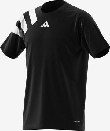 ADIDAS PERFORMANCE - Camisa funcionais 'FORTORE2' em preto: frente