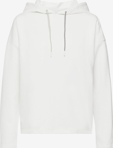 ESPRIT Athletic Sweatshirt in White: front