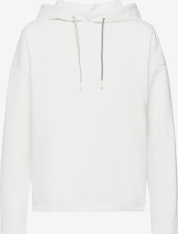 ESPRIT SPORT Athletic Sweatshirt in White: front