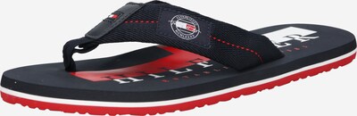 TOMMY HILFIGER Japanke u tamno plava / crvena / bijela, Pregled proizvoda