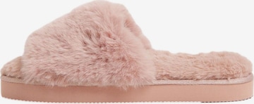 rožinė Lipsy Naminės šlepetės: priekis