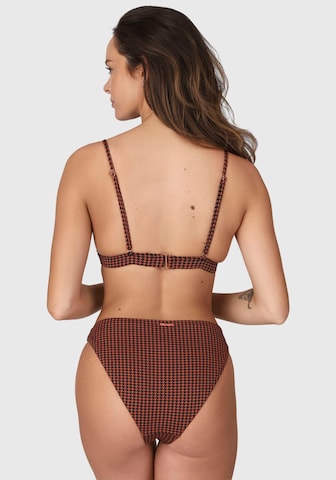 BRUNOTTI Bustier Bikini in Braun