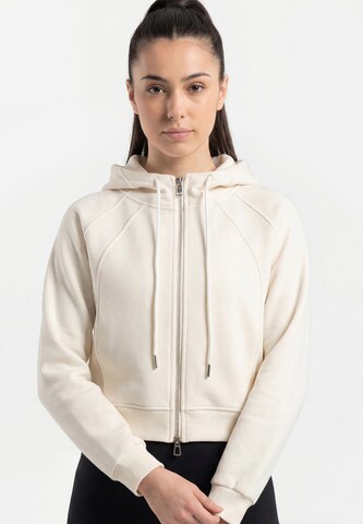 myMo ATHLSR Sweatshirt 'Athleisure' in Beige: front