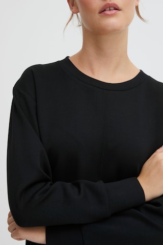 Oxmo Sweatshirt 'Pea' in Schwarz