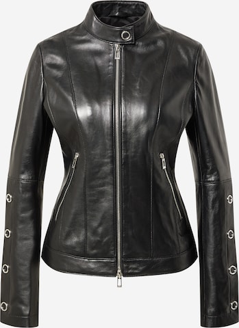 HUGO Between-Season Jacket 'Lisaka' in Black: front