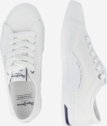 Baskets basses 'KENTON ROAD' Pepe Jeans en blanc