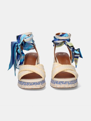 EXE - Sandalias con hebilla 'HAVANA-448' en blanco