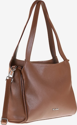 Sac bandoulière 'Celeste Chic' PIERRE CARDIN en marron : devant