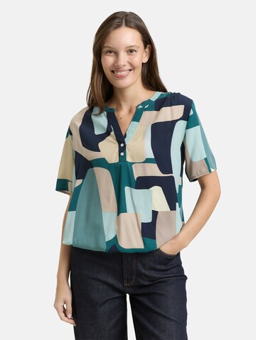 TOM TAILOR Blouse in Groen: voorkant