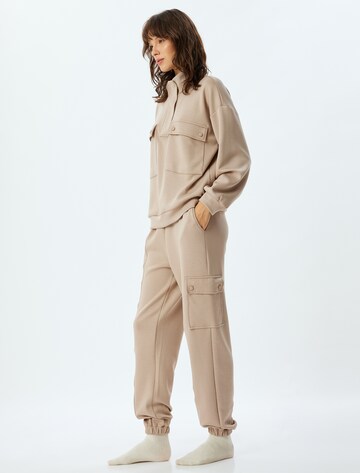 Koton Pyjamahose in Beige
