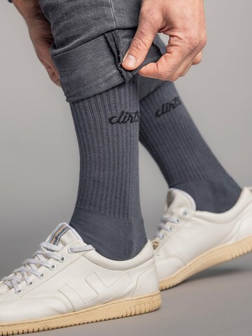 Dirts Socks 'Classic Logo Socks' in Grey